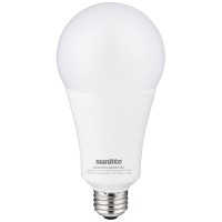 Sunlite 82110 Led A23 Light Bulb 26 Watts 300W Equivalent High Output 4000 Lumens Medium E26 Base 120227 Multivolt Non