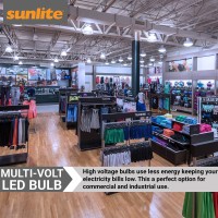 Sunlite 82110 Led A23 Light Bulb 26 Watts 300W Equivalent High Output 4000 Lumens Medium E26 Base 120227 Multivolt Non