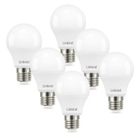 Linkind Dimmable A19 Led Light Bulbs, 9.5W (60W Equivalent), E26 Base, 4000K Cool White, Cri80+ 840 Lumens 120V, Ul Listed Fcc Certified, Pack Of 6