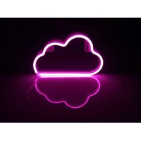 Viopvery 3 Pcs Neon Signs,Led Neon Light Signs For Wall Decoration,Led Cloud Lightning Planet Neon Lights For Bedroom,Party,Birthday,Christmas,Wedding,Bar