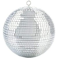 Alytimes Disco Ball -6-Inch Cool And Fun Silver Hanging Party Disco Ball -Big Party Decorations, Party Design (6 Inch)