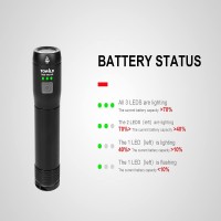 Towild Flashlight 700 High Lumens,Rechargeable Led Flashlights Edc Pocket Flashlight For Camping,Outdoor And Emergency