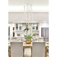 Weston 9 Lights Pendant In Chrome