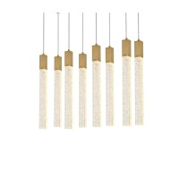 Weston 8 Lights Pendant In Satin Gold