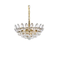 Emilia 16 Inch Pendant In Brass