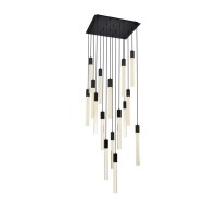 Weston 16 Lights Pendant In Black