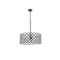 Lyla 21 Inch Pendant In Black