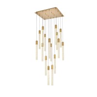 Weston 16 Lights Pendant In Satin Gold