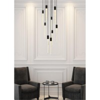 Weston 9 Lights Pendant In Black