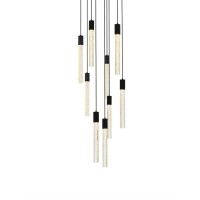 Weston 9 Lights Pendant In Black