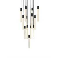 Weston 13 Lights Pendant In Black