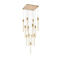 Weston 13 Lights Pendant In Satin Gold