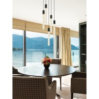 Weston 5 Lights Pendant In Black