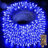 Hezbjiti Christmas String Lights Outdoor 1000 Led 394Ft 8 Lighting Modes Christmas Fairy Lights With Remote And Timer For Home