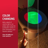 Energizer Toilet Light Motion Sensor Toilet Night Light 1 Pack 20Color Changing Led Toilet Bowl Light Motion Activated Bath