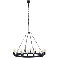 Teleport Chandelier Series: Immersive Lighting Experience | Adjustable Bulb Holders | Perfect For Dining Area | Includes 1 Chandelier