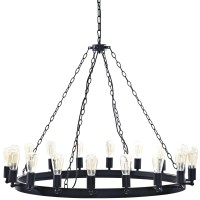 Teleport Chandelier Series: Immersive Lighting Experience | Adjustable Bulb Holders | Perfect For Dining Area | Includes 1 Chandelier