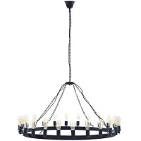 Teleport Chandelier Series - Immersive Lighting Experience | Adjustable Chains | 24 Bulbs | 180-Degree Ambiance Control | Perfect For Any Decor