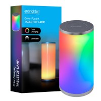 Enbrighten Colorfusion Led Lamp Modern Night Light Touch Sensor Dimmable Whites Vibrant Rbg Colors Dorm Essentials Ideal