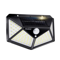 Outdoor Solar Light, 100 Led/3 Modes 270