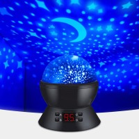 DSTANA Star Projector Night Lights is made of highquality ABS plastic free from BPA and any harmful material more durable and safer and builtin 4 upgraded Led lamp beads and have last long lifetime The silent 360degree rotating design has 9 different colo