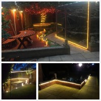 Tuanchuanrp 100Ft Led Rope Lights Outdoor 110V Outdoor String Lights Waterproof Ideal For Eavesbackyards Gardenhalloween Ch