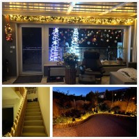 Tuanchuanrp 100Ft Led Rope Lights Outdoor 110V Outdoor String Lights Waterproof Ideal For Eavesbackyards Gardenhalloween Ch