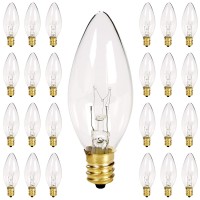 Dr.Betree St40 Edison Style Bulbs Replacement C9/E17 Intremediate-Base Light Bulbs, 10 Pack