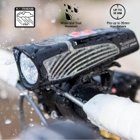 Niterider Lumina Max 2500 Lumen Headlight Rechargeable Mtb Road Commuter Bike Light Front Led Light Easy To Install Cycling Safety