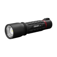 Coast Xp9R 1200 Lumen Usbc Rechargeabledual Power Led Flashlight With Pure Beam Slide Focus And Top Grade Aluminum Build