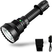 Acebeam L19 Tactical Flashlight 1422 Yards Long Rang Throw 1650 High Lumens Rechargeable Led Flashlight - White Led