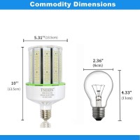 Tsexes 300W Led Corn Bulb, E39 Light Bulb Base,45000Lm 5000K,Replacement For 1000W Hid,Mh, Hps Parking Lot High Bay Work Shop