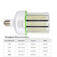 Tsexes 300W Led Corn Bulb, E39 Light Bulb Base,45000Lm 5000K,Replacement For 1000W Hid,Mh, Hps Parking Lot High Bay Work Shop