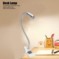 Table Lamp, Warm Light Clip-On Led Desk Lamp, Aluminum Alloy For Desk Headboard Reading Bed