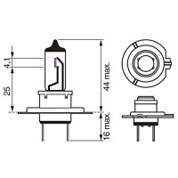 Bosch 1987301431 H7 Plus 150 Gigalight Vehicle Bulb 12V 55W Px26D (Pack Of 2)