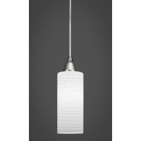 Cord Mini Pendant Shown In Brushed Nickel Finish With 4