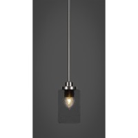 Odyssey 1 Light Mini Pendant In Brushed Nickel Finish With 4