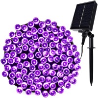 Twinkle Star Solar String Lights Halloween Decoration 98Ft 300 Led 8 Modes Solar Powered Starry Fairy Light Waterproof Outdoor