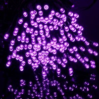 Twinkle Star Solar String Lights Halloween Decoration 98Ft 300 Led 8 Modes Solar Powered Starry Fairy Light Waterproof Outdoor