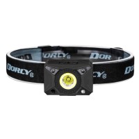 Dorcy 41-4337 650-Lumens Led Usb Rechargeable Motion-Activated Headlamp, Red