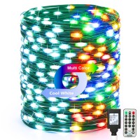 Brizled 269Ft 800 Led Color Changing Christmas Lights, 11 Modes Christmas String Lights With Remote, Dimmable Twinkle Christmas Tree Lights, White & Multicolored Xmas Lights For Xmas Home Party Decor