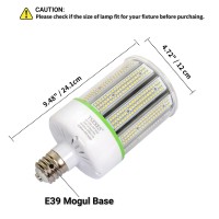 Tsexes 200W Led Corn Bulb,E39 Mogul Light Bulb,5000K Daylight, Replacement Metal Halide Hid Hps For Commercial Industrial Lighting