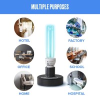 G6 Wellness Uv Germicidal Light Uvc Lamp Timer | Uv Disinfection Light Bulb With Remote Control 25 W | No Ozone Lamp Uv Light Disinfection And Uv Light Sanitizer For Home