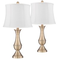 Regency Hill Becky Traditional Table Lamps 24 3/4