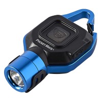 Streamlight 73302 Pocket Mate 325Lumen Pocket Keychainclipon Usb Rechargeable Flashlight Blue