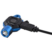 Streamlight 73302 Pocket Mate 325Lumen Pocket Keychainclipon Usb Rechargeable Flashlight Blue