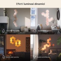 Nanoleaf Elements Wood Look Hexagons Expansion Pack 3 Panel