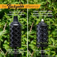 Backyadda Torch Replacement Canisters 16 Oz Compatible With Most Tiki Brands Bamboo And Most Metal Styles Easy Fill Openin