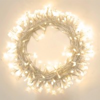 Liopeed 42Ft 120 Led Battery Powered String Lights, Ip65 Waterproof 8 Modes Twinkle Fairy Lights With Timer For Bedroom, Garden, Party, Christmas Tree Indoor Outdoor Decorations, Warm White