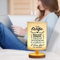 Wife Mothers Day Gift Ideas-Gifts For Wife From Husband,Birthday Presents For Wife Gifts From Husband-Table Lamp Gifts Husband To Wife